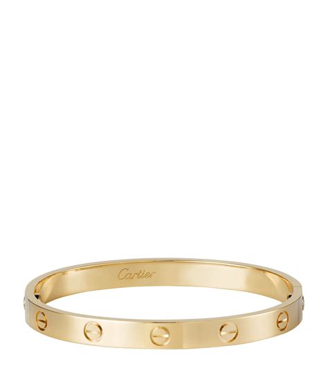 cartier love bracelet yellow gold weight|cartier 18kt gold love bracelet.